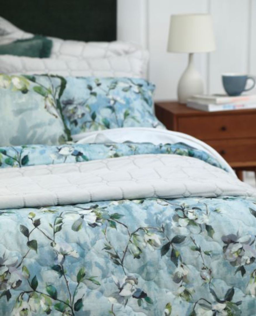MM Linen - Tranquille Bedspread Set - Cushion  - Multi image 2